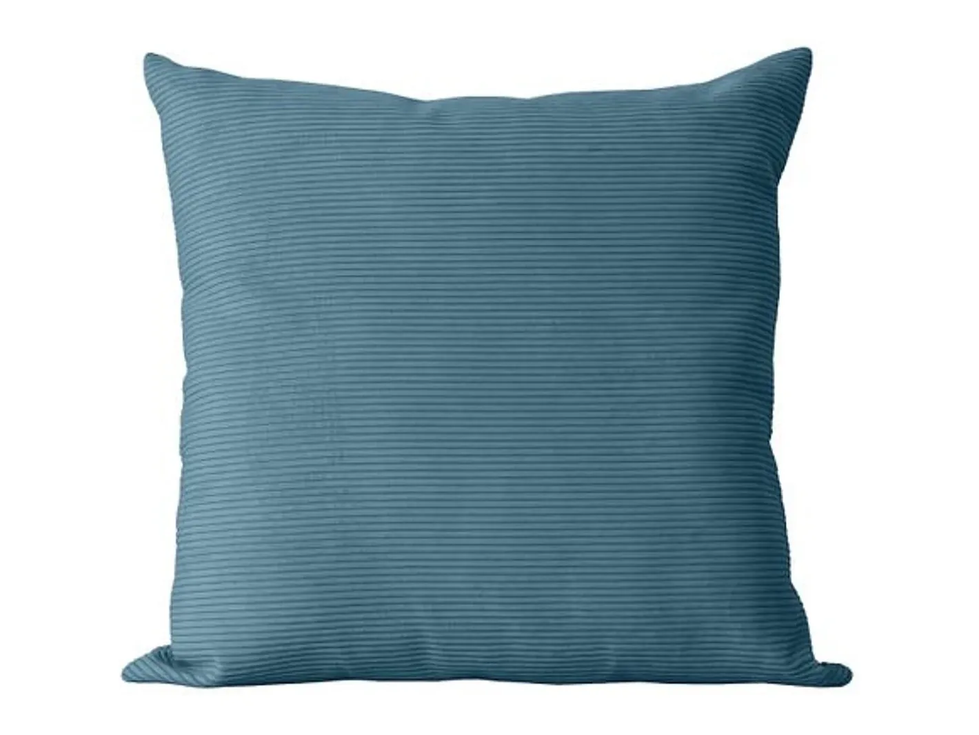 Ropa De Casa-Cojín cuadrado de terciopelo - 45x45 cm - DUNE - SACASA Azul