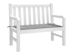 Cojín de banco de jardín tela Oxford 120x50x3 cm ES269201 Gris Outlet