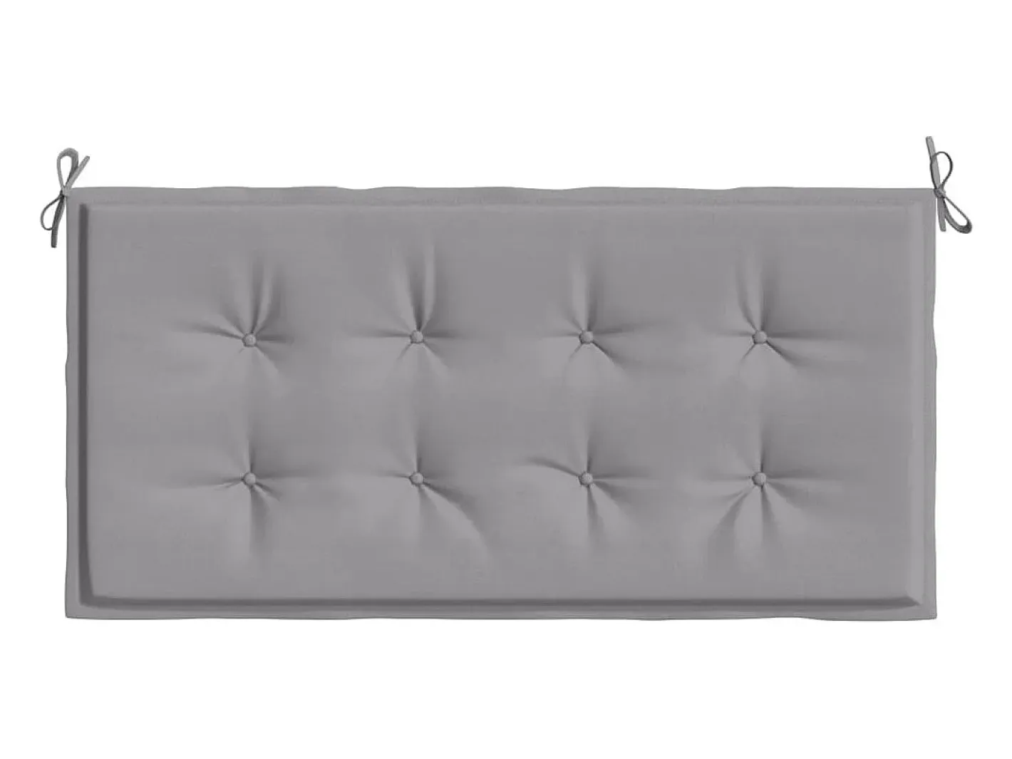 Cojín de banco de jardín tela Oxford 120x50x3 cm ES269201 Gris Outlet