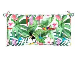 Ropa De Casa-Cojín de banco de jardín tela Oxford 100x50x7 cm ES580222 Multicolor