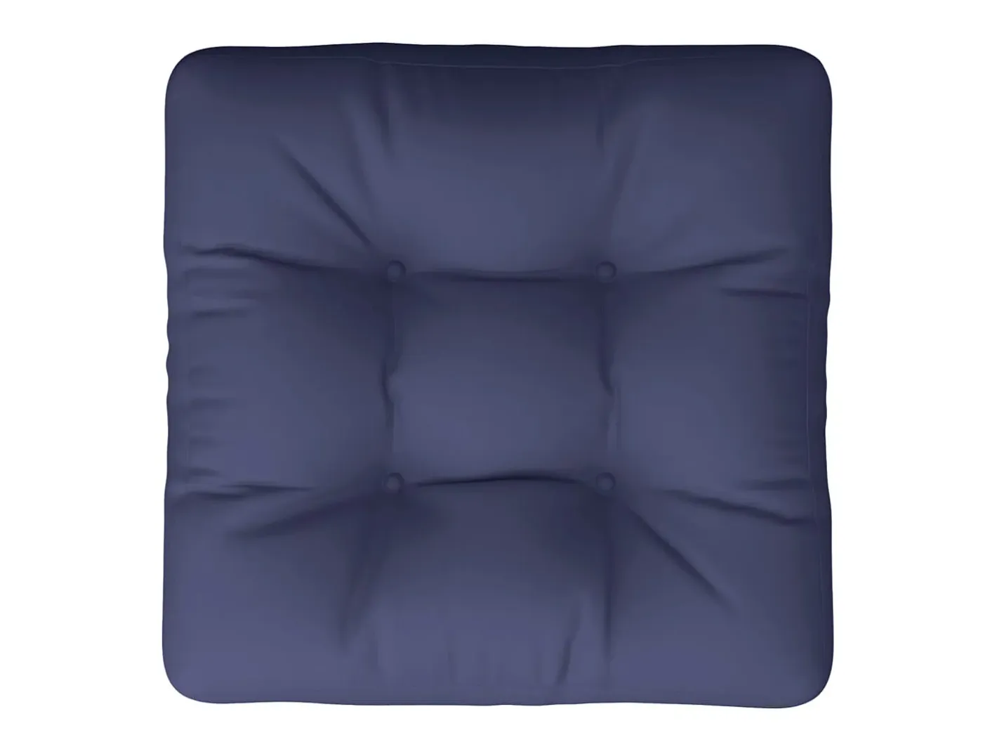 New Clicnbuy Cojín de muebles de palets tela Oxford marino 58x58x10 cm Azul