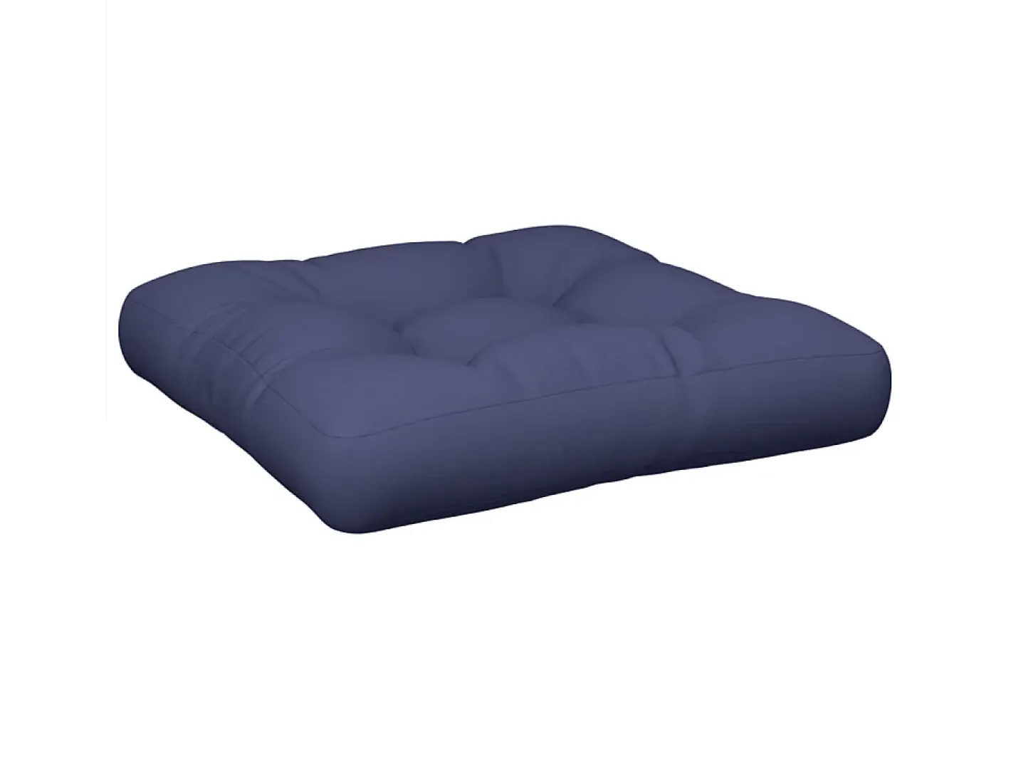 New Clicnbuy Cojín de muebles de palets tela Oxford marino 58x58x10 cm Azul