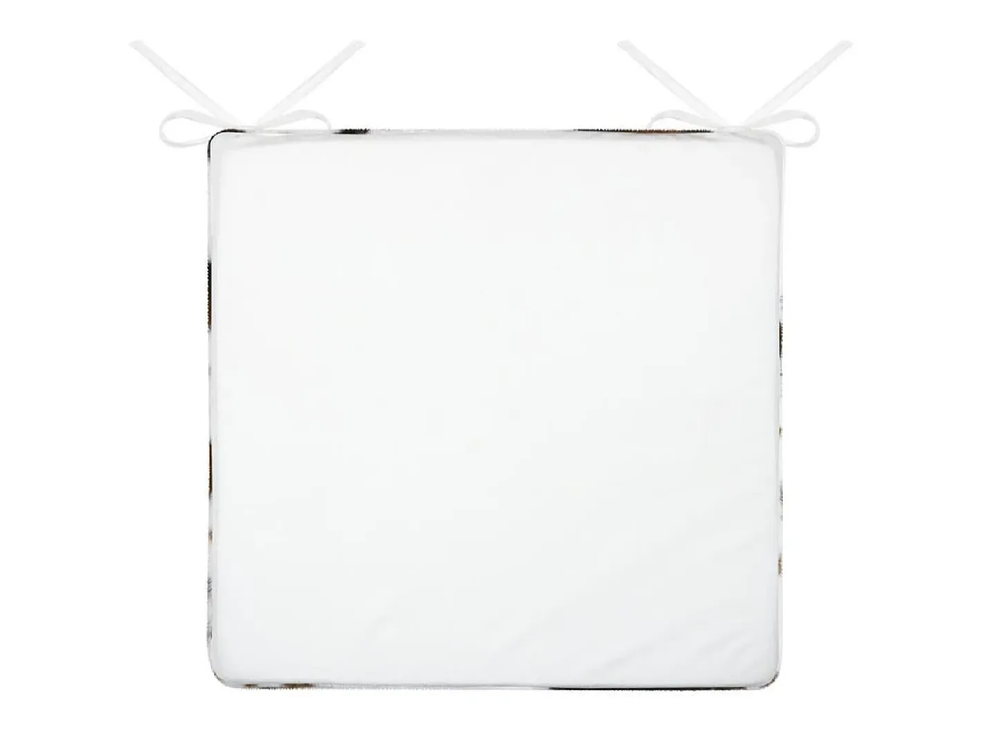 Ropa De Casa-Cojín de silla imitación piel de vaca 38 x 38 cm Marru00f3n