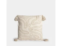 Ropa De Casa-Cojín de Tela 45 x 45- Gawa Beige