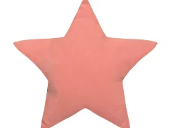 Atmosphera Cojín estrella motivos metalizados Terracota Best