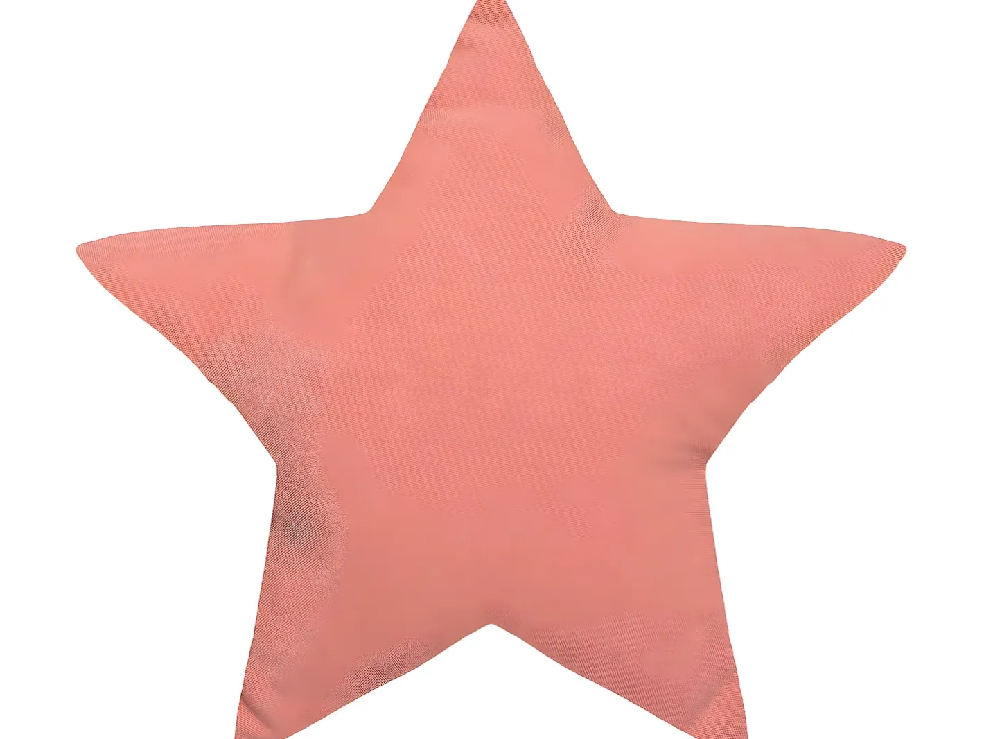 Atmosphera Cojín estrella motivos metalizados Terracota Best