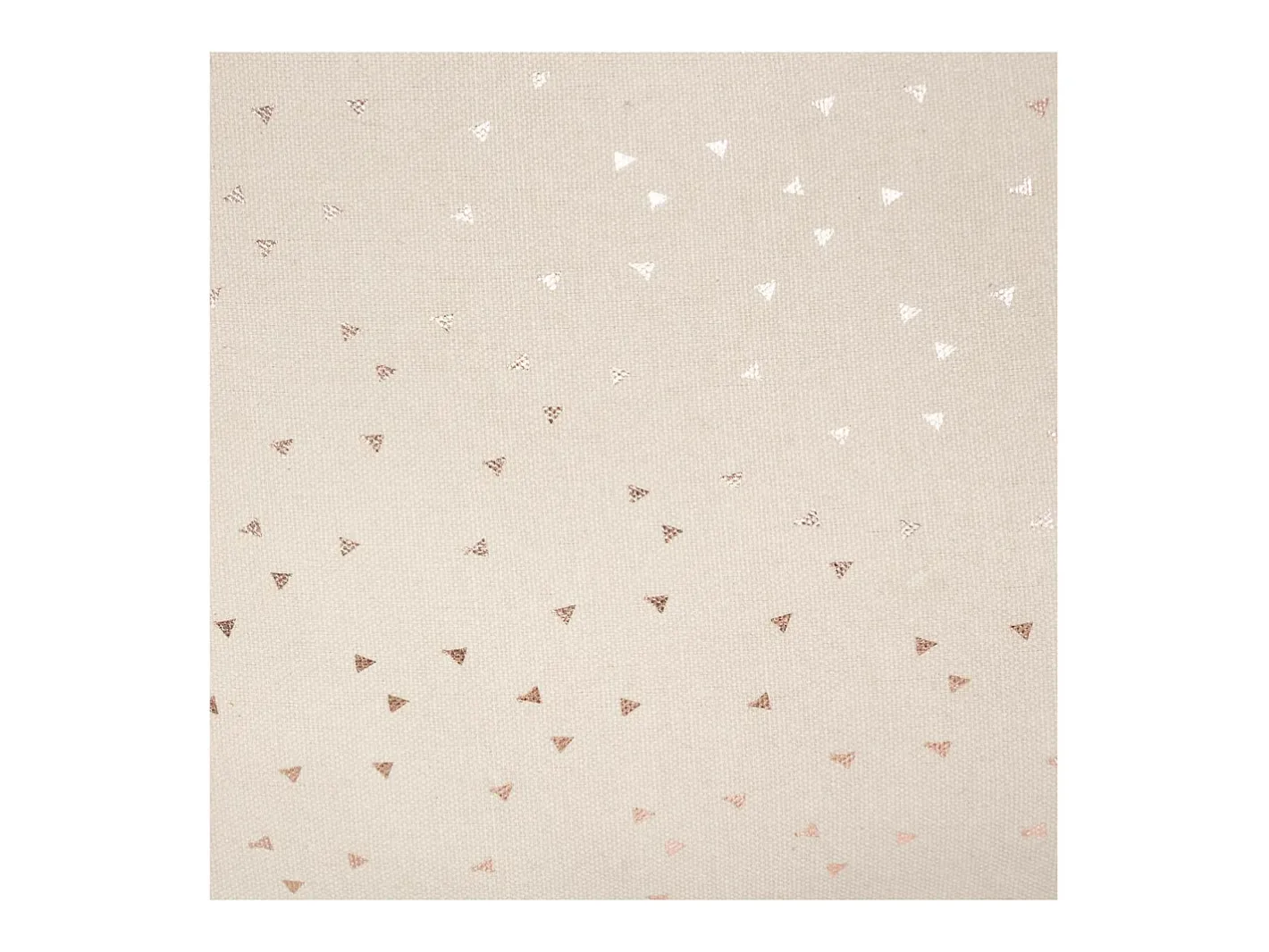 Atmosphera Cojín estrella motivos metalizados Beige Hot
