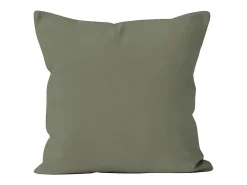 Soleil d'ocre Cojín extraíble 60x60 cm ALIX caqui, por Verde Sale