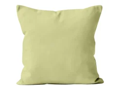 Soleil d'ocre Cojín extraíble 60x60 cm ALIX lima Verde Best
