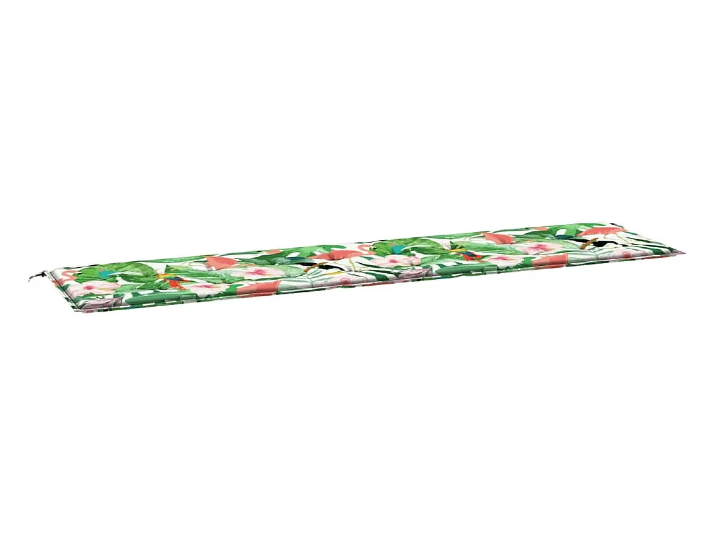Cojín para banco de jardín tela 200x50x3 cm ES309126 Multicolor Sale