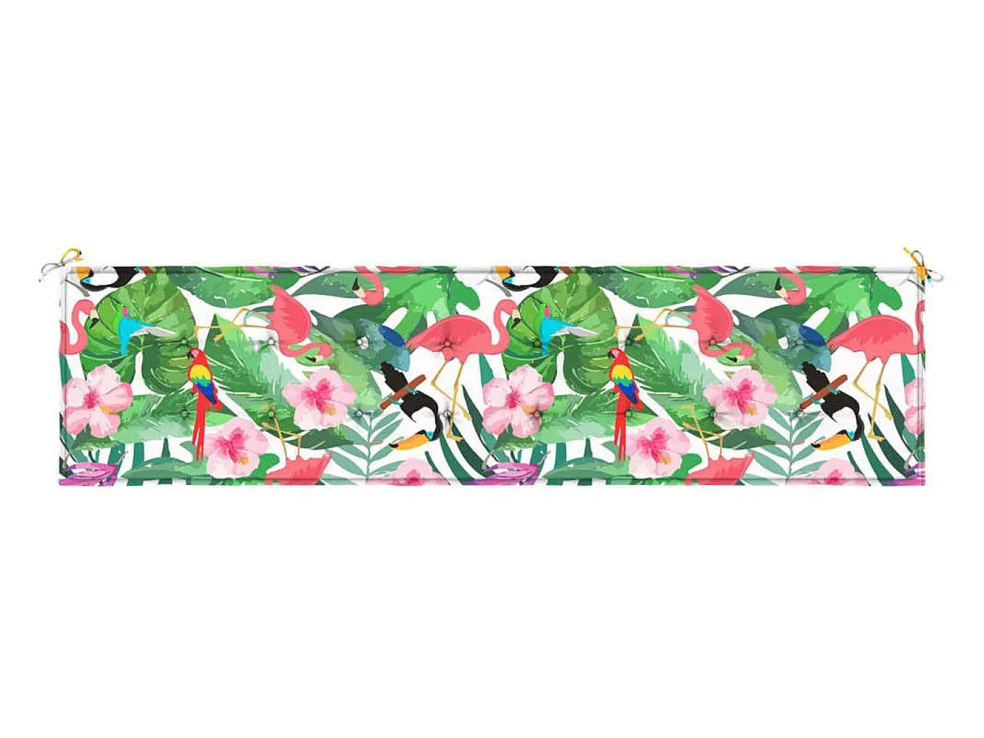 Cojín para banco de jardín tela 200x50x3 cm ES309126 Multicolor Sale
