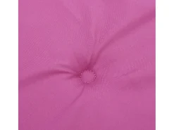 Discount Cojín para banco de jardín tela Oxford 150x50x3 cm ES975908 Rosa