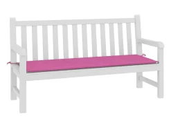Discount Cojín para banco de jardín tela Oxford 150x50x3 cm ES975908 Rosa