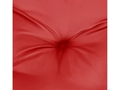 Clicnbuy Ropa De Casa-Cojín para palets de tela 58x58x10 cm Rojo