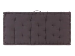 Online Cojín para palés algodón 120x80x10 cm ES352785 Gris antracita