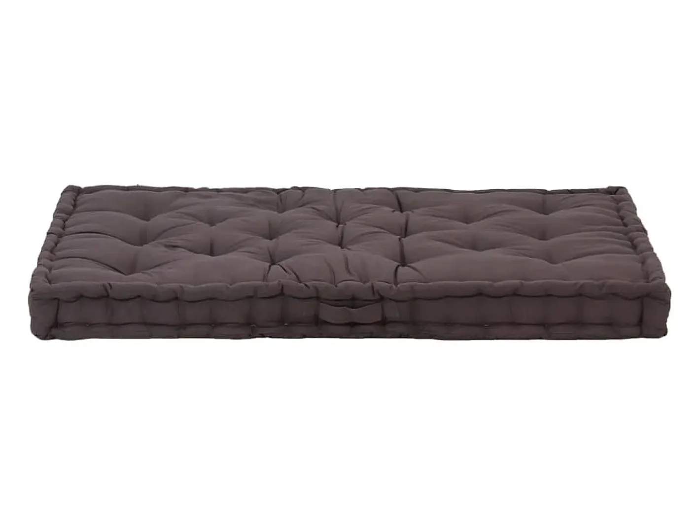 Online Cojín para palés algodón 120x80x10 cm ES352785 Gris antracita