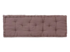 Ropa De Casa-Cojín para palés algodón gris taupe 120x40x7 cm ES711426 Topo