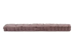 Ropa De Casa-Cojín para palés algodón gris taupe 120x40x7 cm ES711426 Topo