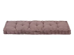 Ropa De Casa-Cojín para palés algodón gris taupe 120x40x7 cm ES711426 Topo