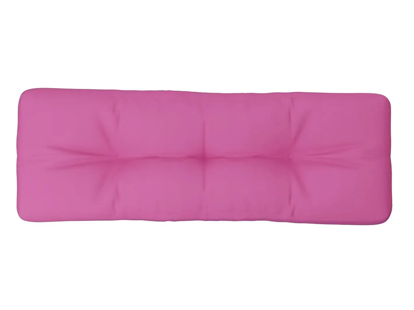 Ropa De Casa-Cojín para palés tela 120x40x12 cm ES975664 Rosa