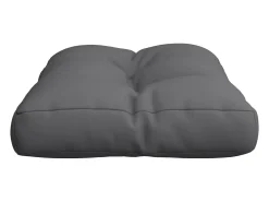 Clicnbuy Cojín para sofá de palets de tela antracita 50x40x12 cm Gris antracita Best