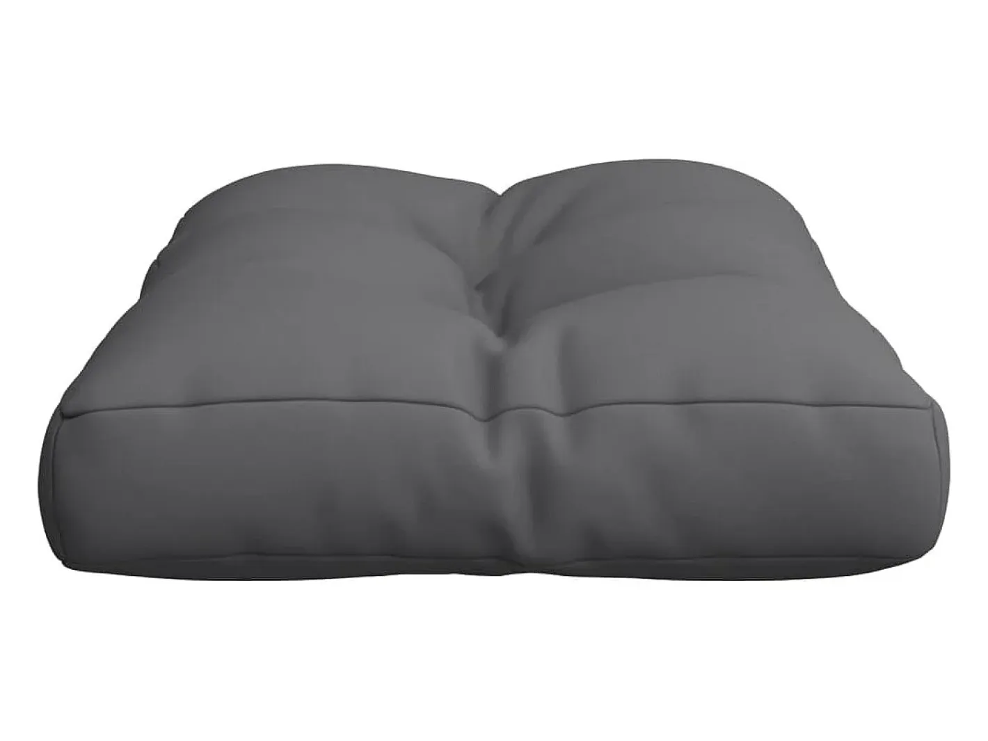 Clicnbuy Cojín para sofá de palets de tela antracita 50x40x12 cm Gris antracita Best