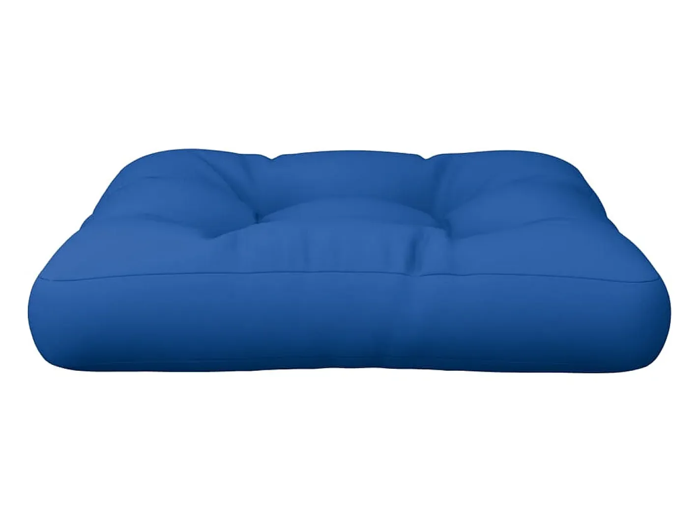 Clicnbuy Ropa De Casa-Cojín para sofá de palets de tela gris 50x50x12 cm Azul