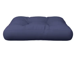 Hot Clicnbuy Cojín para sofá de palets de tela marino 60x60x12 cm Azul
