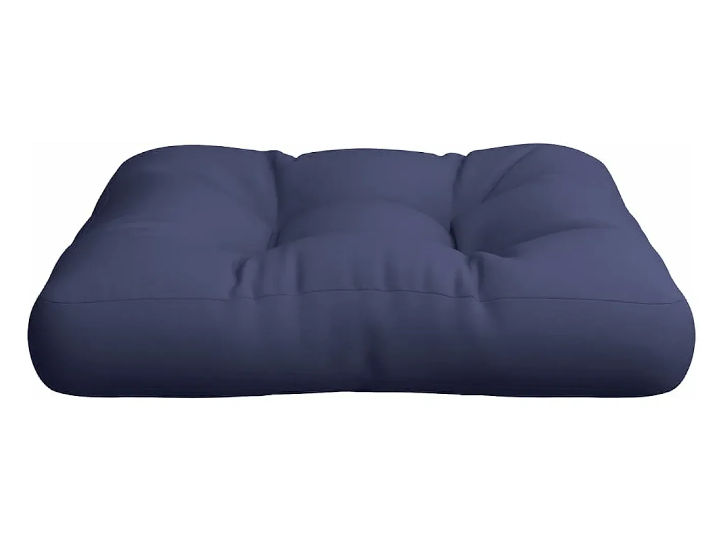 Hot Clicnbuy Cojín para sofá de palets de tela marino 60x60x12 cm Azul