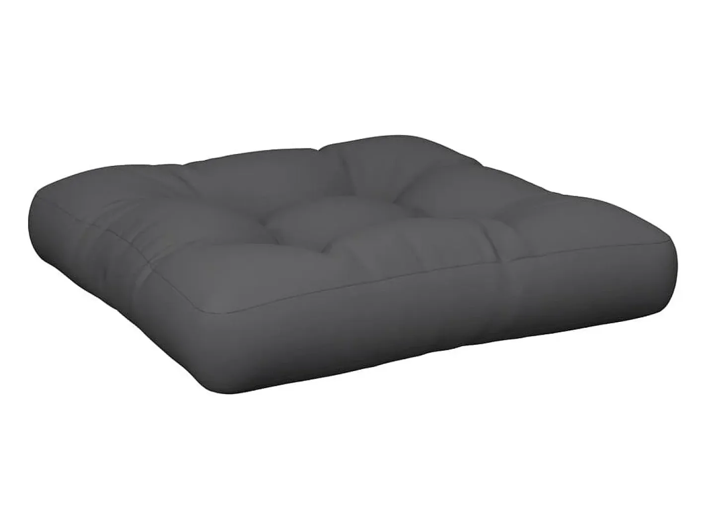 Sale Clicnbuy Cojín para sofá de palets de tela antracita 60x61,5x10 cm Gris antracita