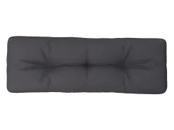 Clearance Clicnbuy Cojín para sofá de palets de tela 120x40x12 cm Gris antracita