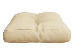 Best Clicnbuy Cojín para sofá de palets de tela 50x40x12 cm Beige