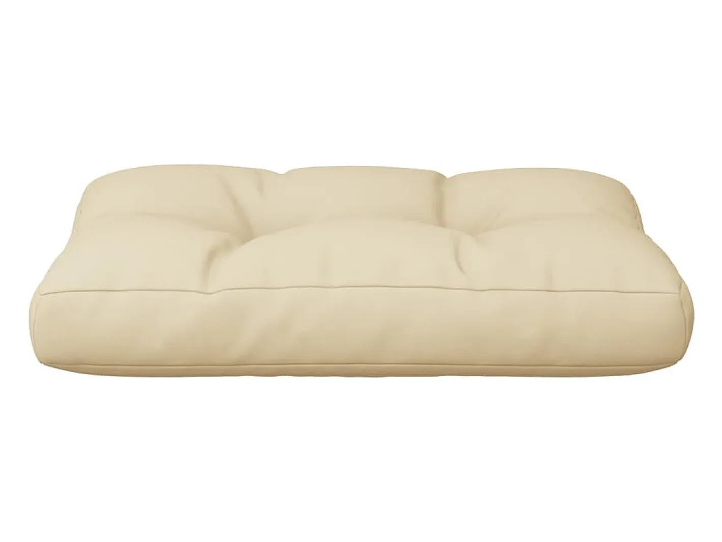 Best Clicnbuy Cojín para sofá de palets de tela 50x40x12 cm Beige