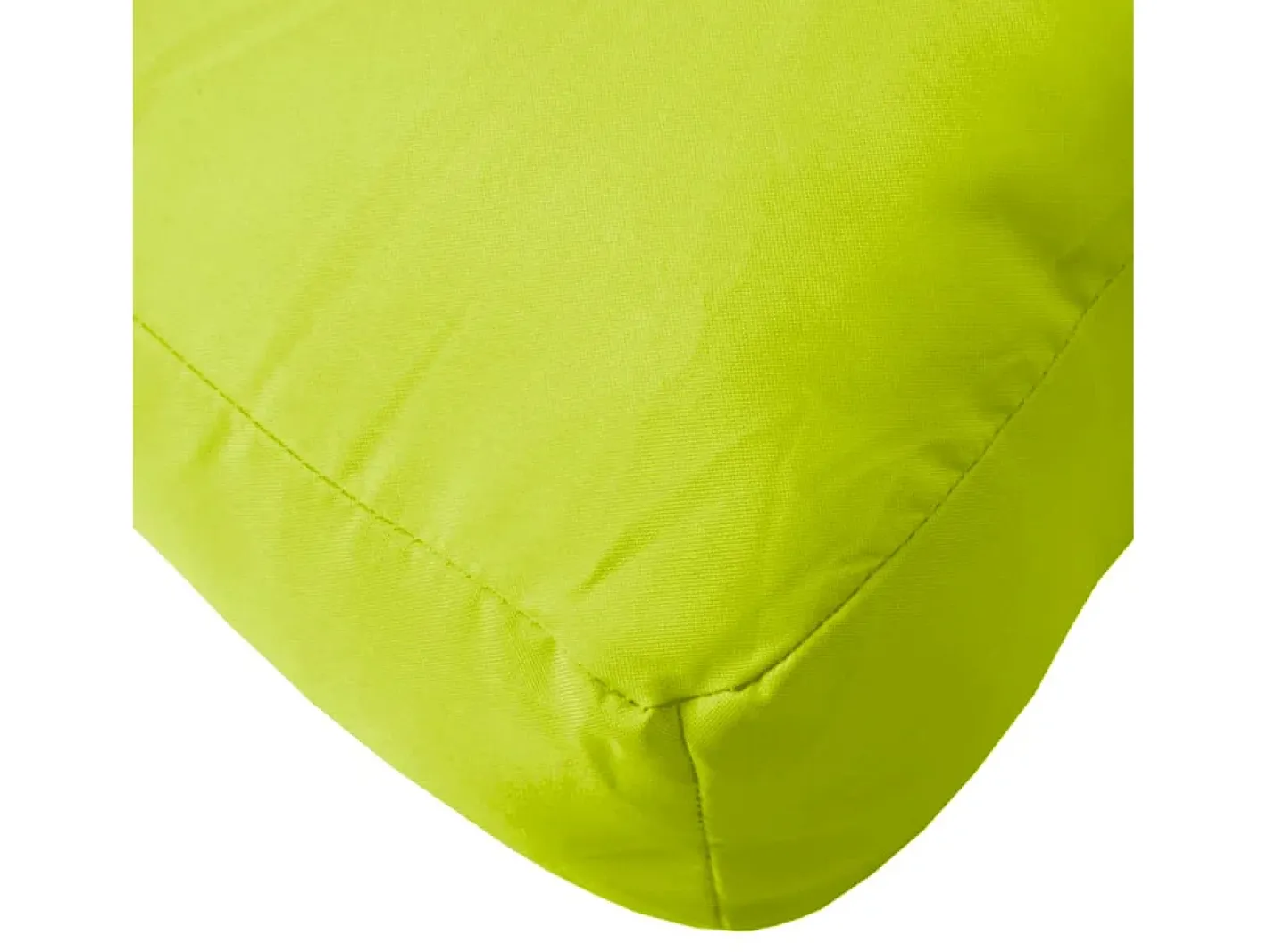 Clicnbuy Cojín para sofá de palets de tela claro 70x70x12 cm Verde Clearance