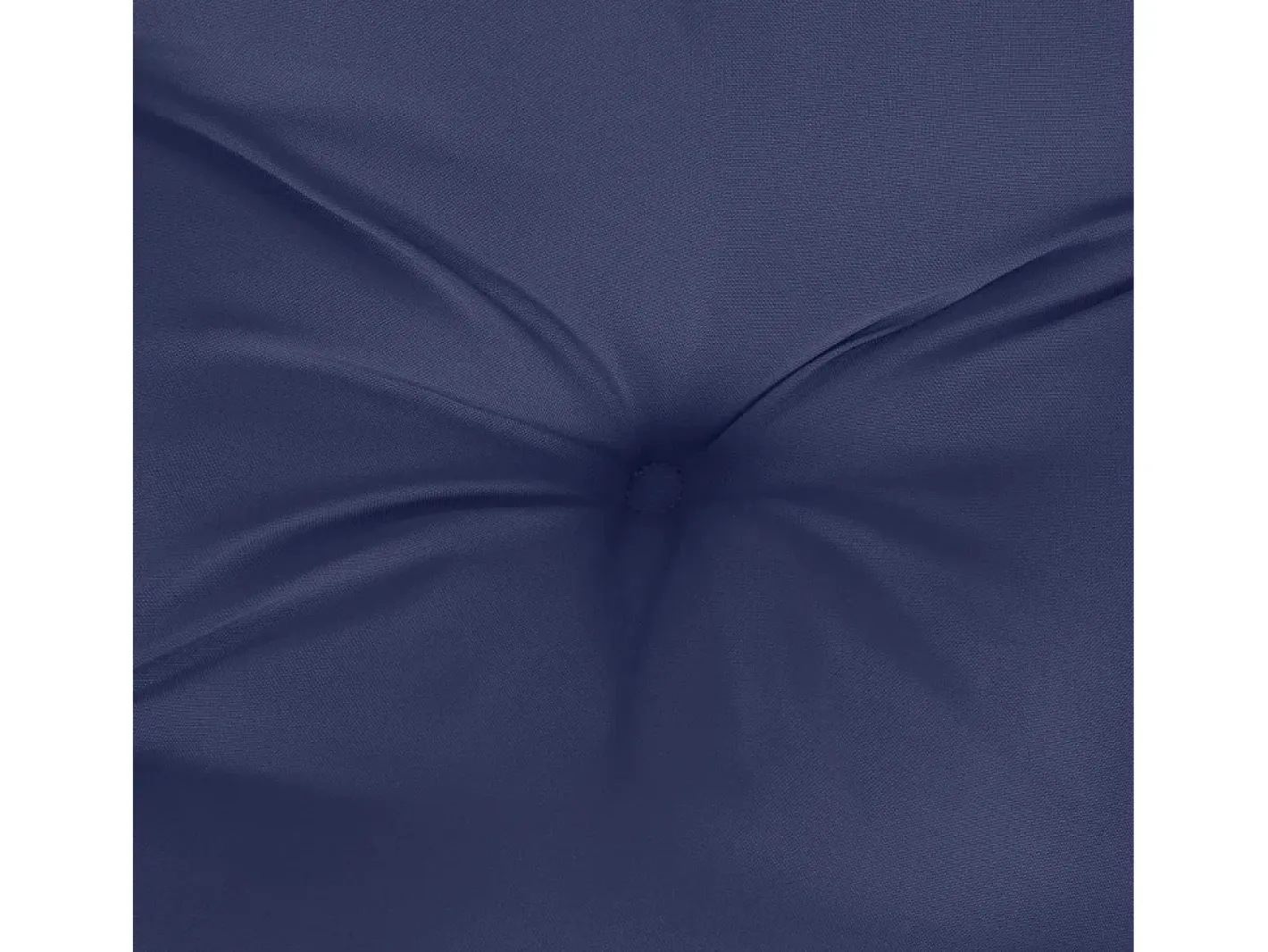 Clicnbuy Ropa De Casa-Cojín para sofá de palets de tela marino 120x40x12 cm Azul