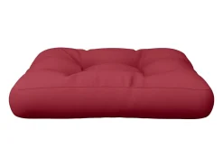 Sale Clicnbuy Cojín para sofá de palets de tela tinto 60x60x12 cm Rojo