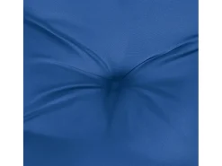 Clicnbuy Ropa De Casa-Cojín para sofá de palets de tela royal Azul