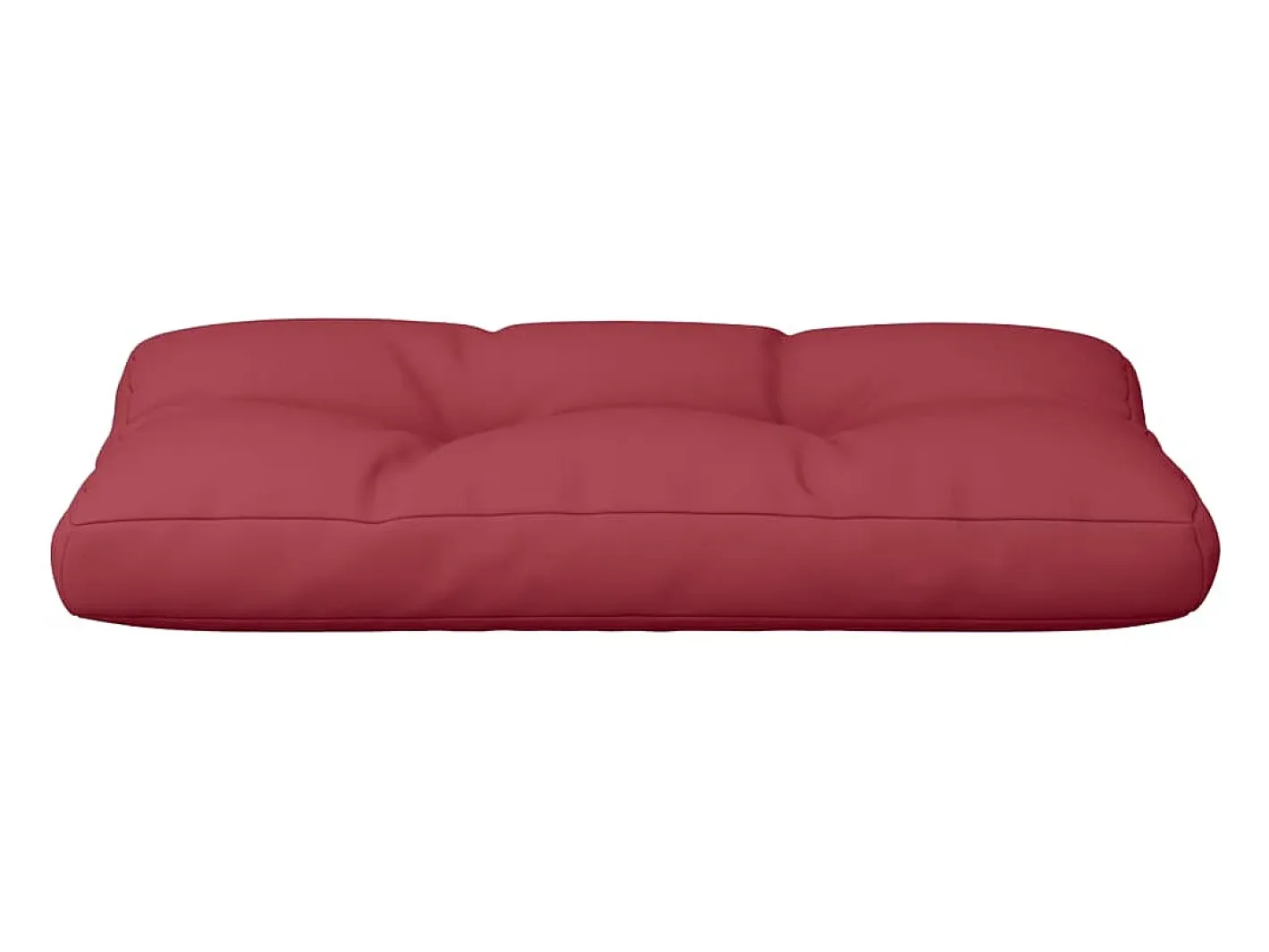Best Clicnbuy Cojín para sofá de palets de tela tinto 80x40x12 cm Rojo