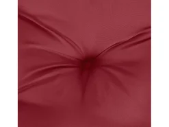 Best Clicnbuy Cojín para sofá de palets de tela tinto 80x40x12 cm Rojo
