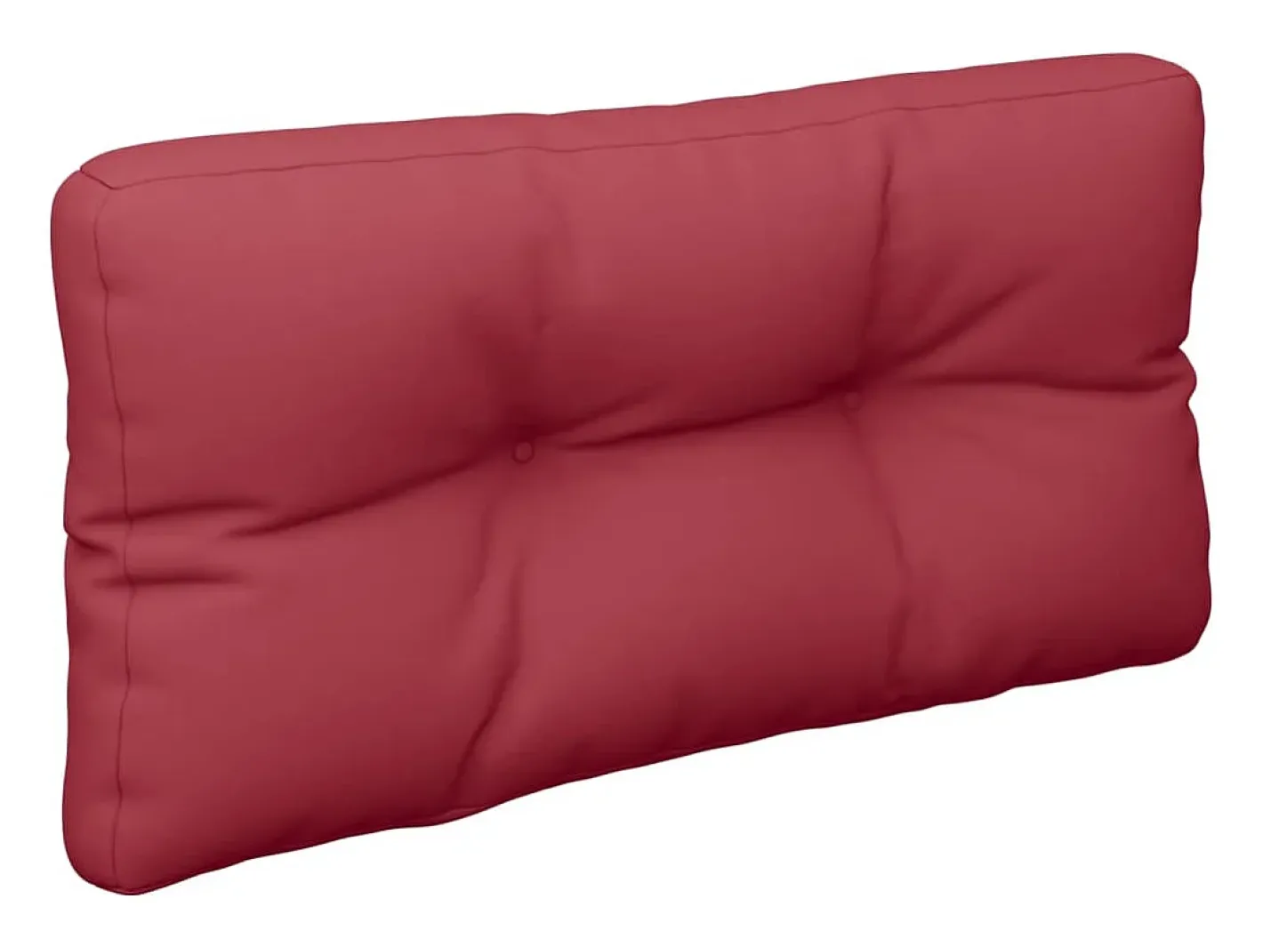 Best Clicnbuy Cojín para sofá de palets de tela tinto 80x40x12 cm Rojo