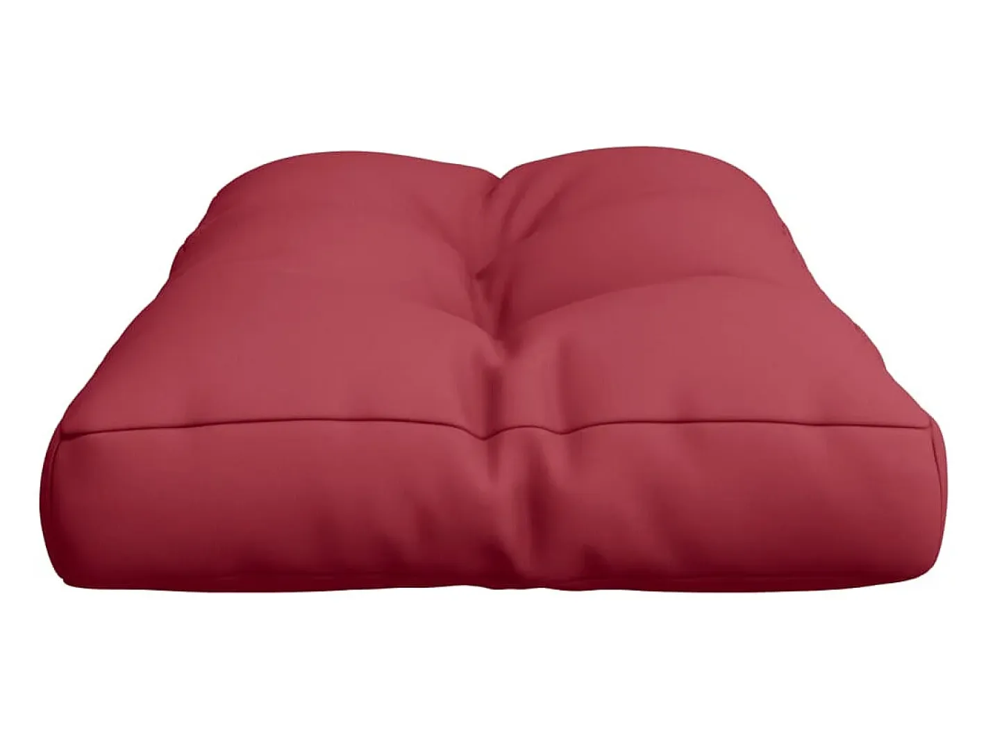 Best Clicnbuy Cojín para sofá de palets de tela tinto 80x40x12 cm Rojo