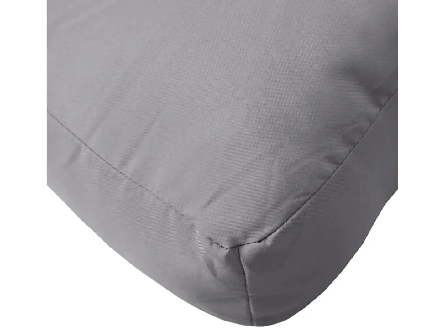 Clicnbuy Ropa De Casa-Cojín para sofá de palets de tela 80x80x12 cm Gris