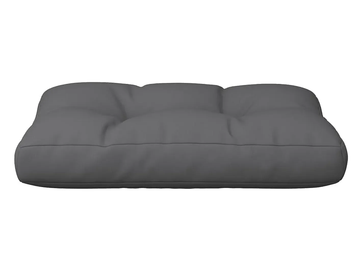 Clicnbuy Cojín para sofá de palets de tela antracita 50x40x12 cm Gris antracita Discount