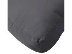 Clicnbuy Cojín para sofá de palets de tela antracita 50x40x12 cm Gris antracita Discount