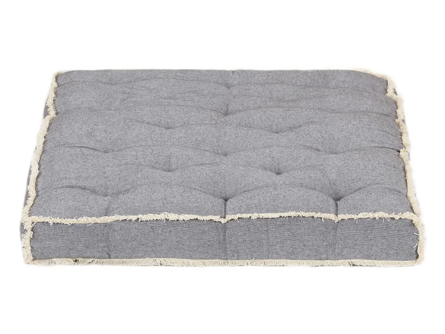 Ropa De Casa-Cojín para sofá de palets 120x80x10 cm ES660552 Gris antracita