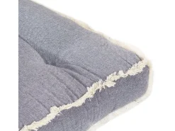 Ropa De Casa-Cojín para sofá de palets 120x80x10 cm ES660552 Gris antracita