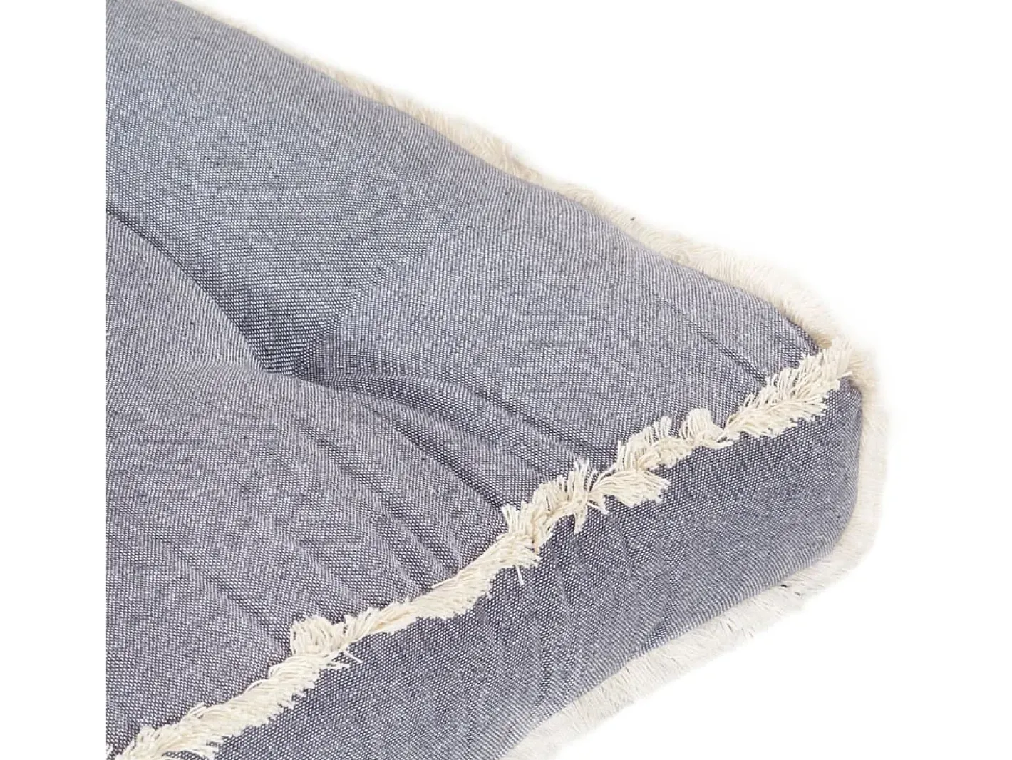 Ropa De Casa-Cojín para sofá de palets 120x80x10 cm ES660552 Gris antracita