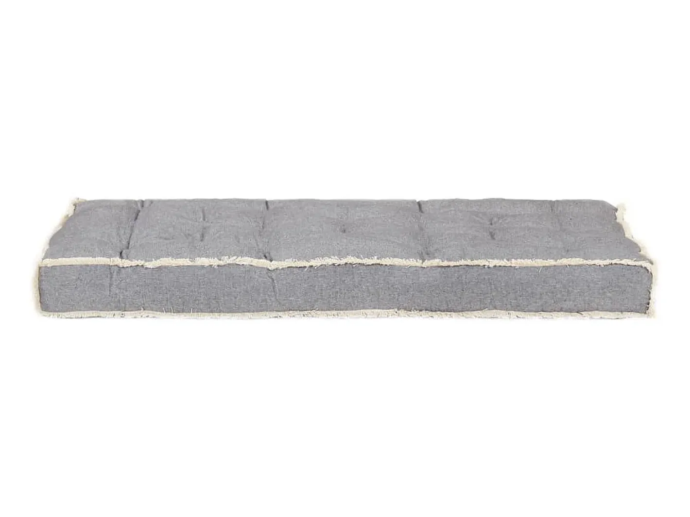 Ropa De Casa-Cojín para sofá de palets 120x80x10 cm ES660552 Gris antracita