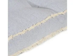Clicnbuy Ropa De Casa-Cojín para sofá de palets 120x80x10 cm Gris