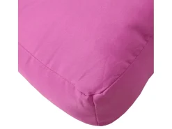 Clicnbuy Ropa De Casa-Cojín para sofá de palets tela 60x40x12 cm Rosa